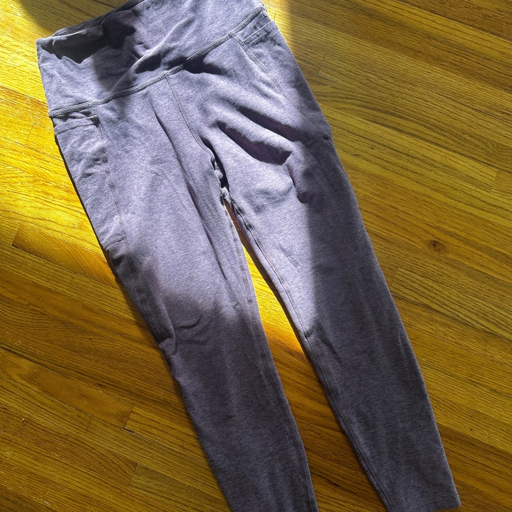 Beyond Yoga Heathered Spacedye Leggings with pocket